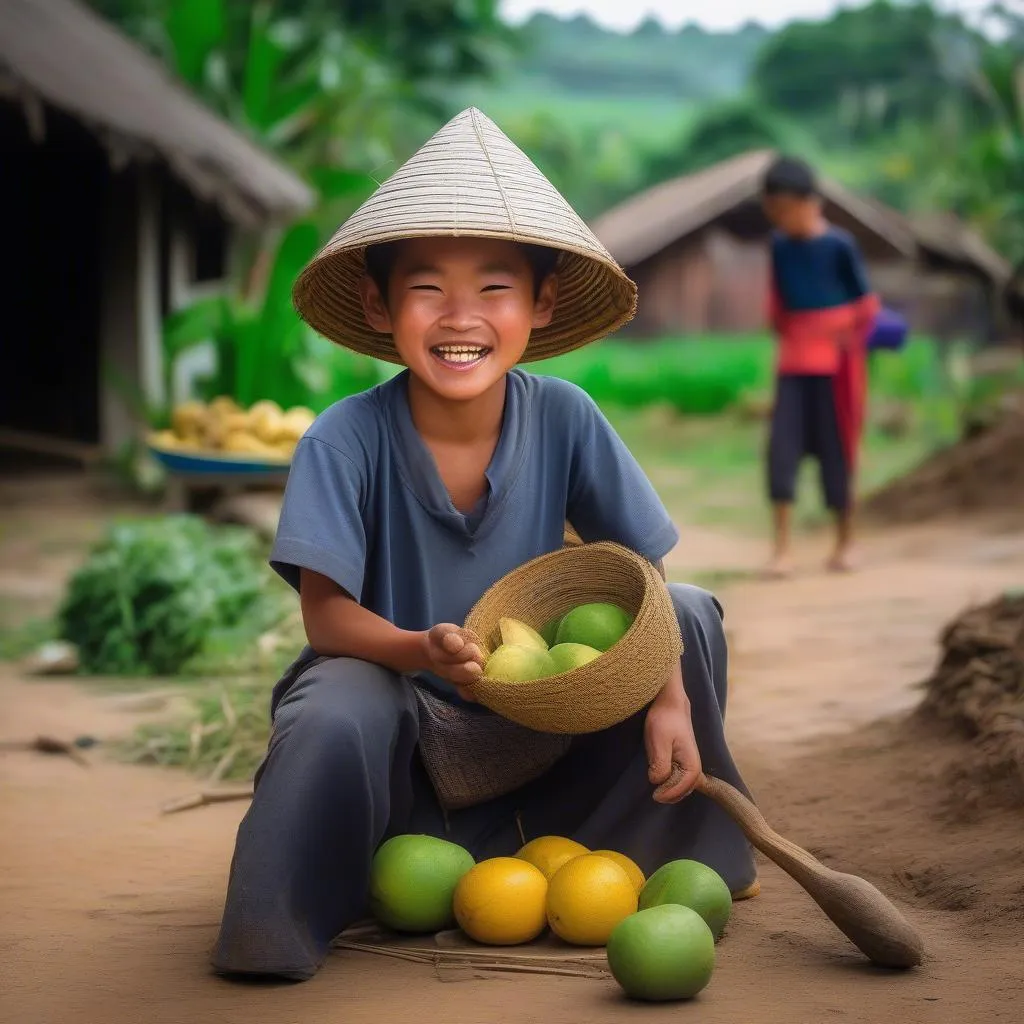 Học sinh tiểu học tự lập