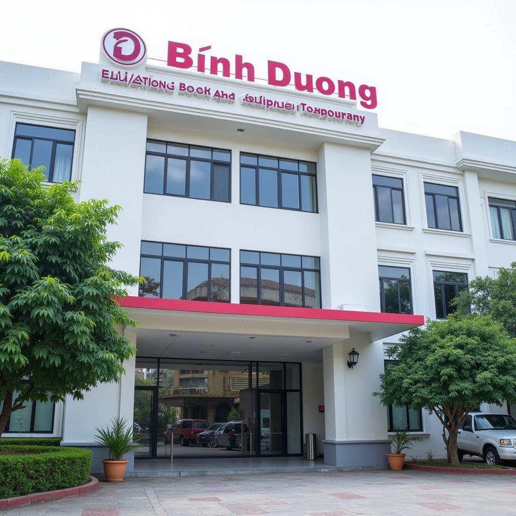 Công ty Sách và Thiết bị Giáo dục Bình Dương - Toà nhà