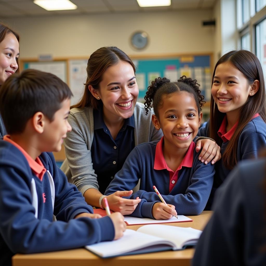 Giáo viên và học viên G-School