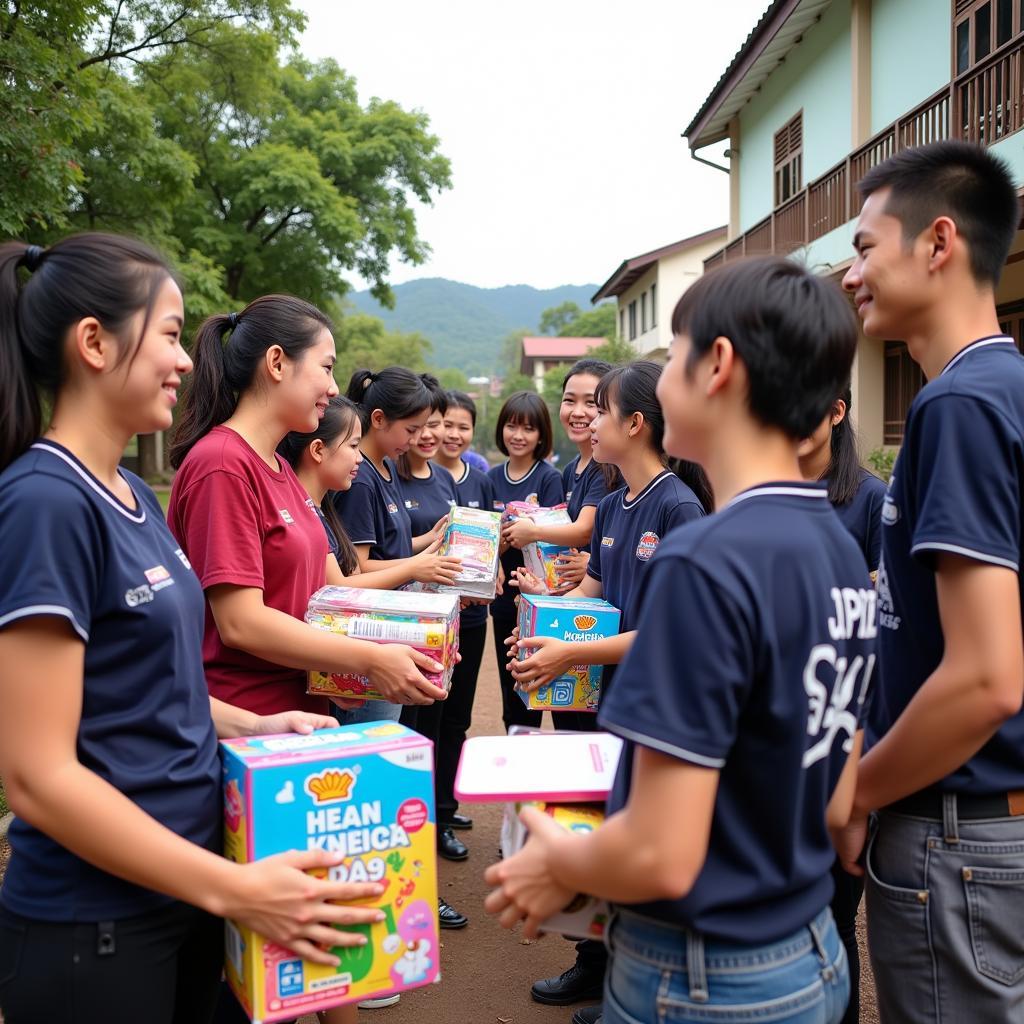 Hỗ trợ học sinh nghèo tại Kiên Giang