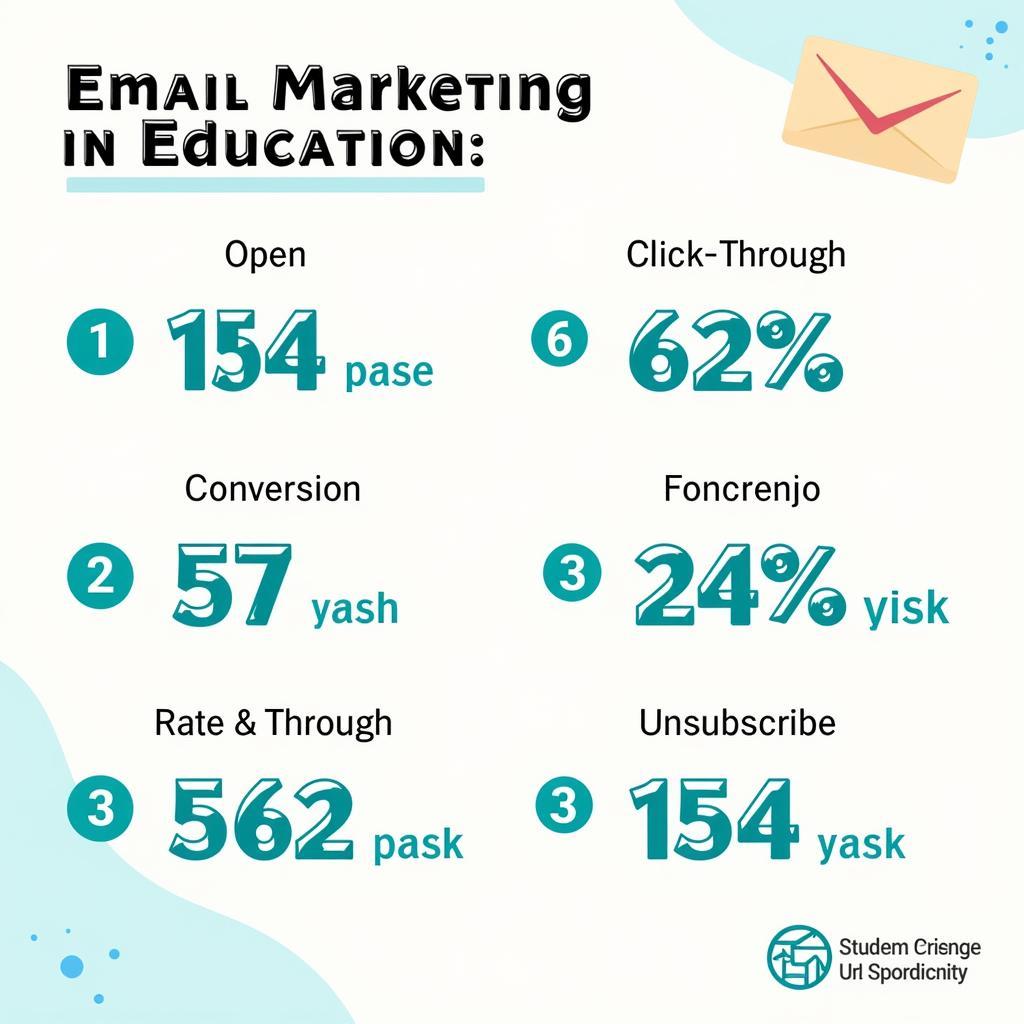 Thống kê email marketing trong giáo dục