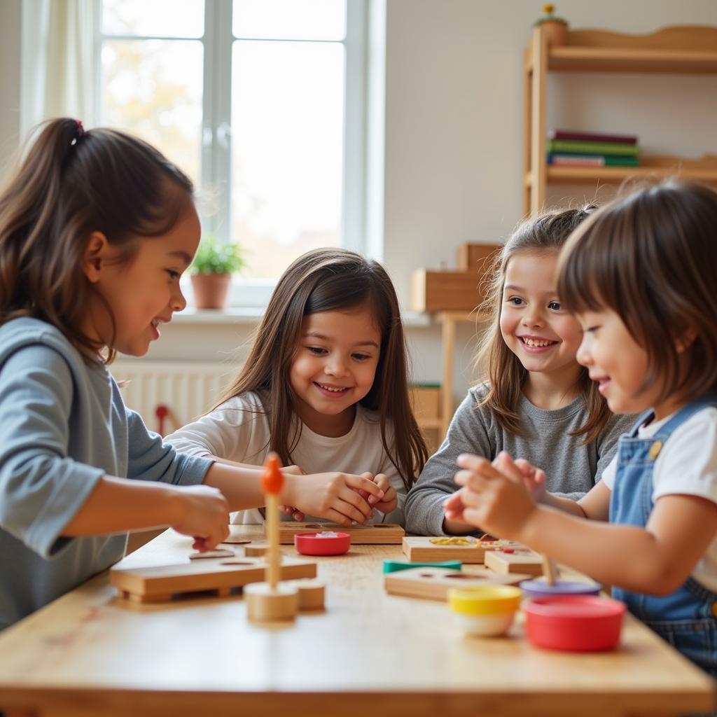 Trẻ em Montessori