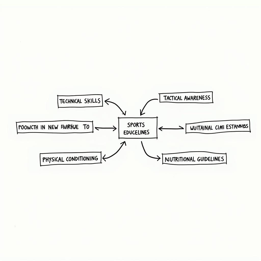 Bản đồ tư duy giáo dục thể thao trong bóng đá