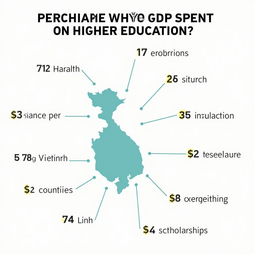 Phân tích chi trong GDP cho giáo dục đại học