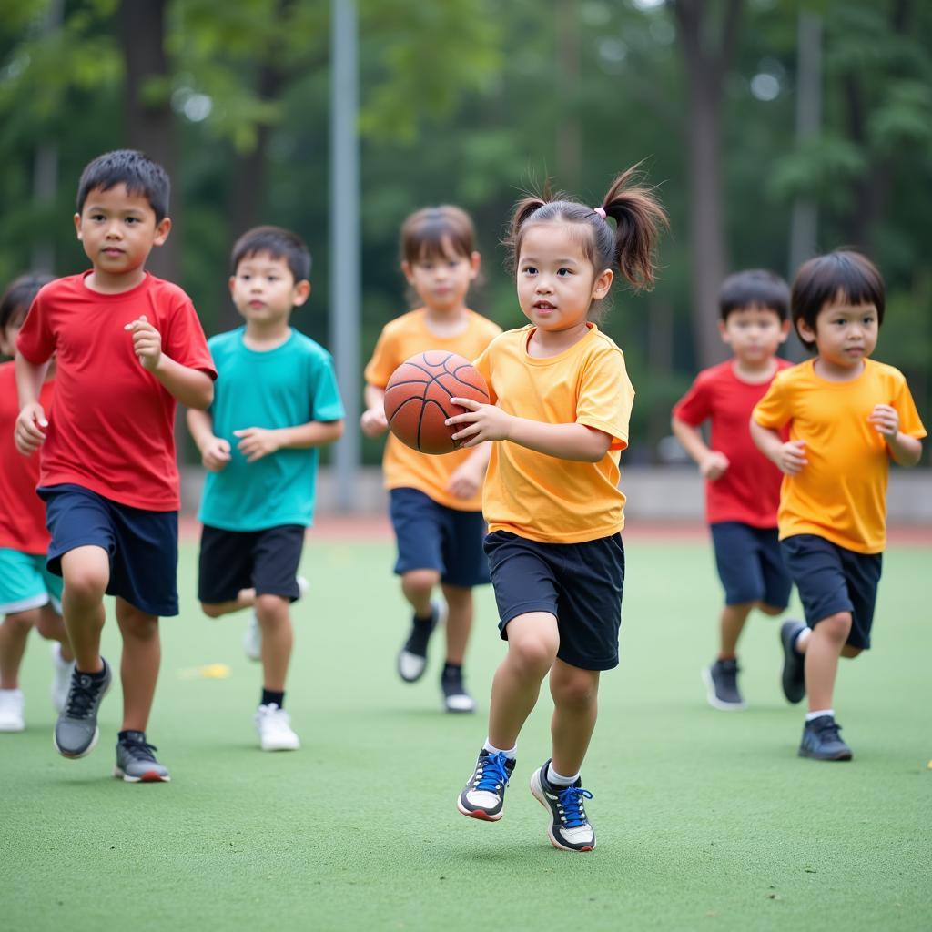 Giáo án thể dục tiểu học lớp 3 - Chạy nhảy ném bóng