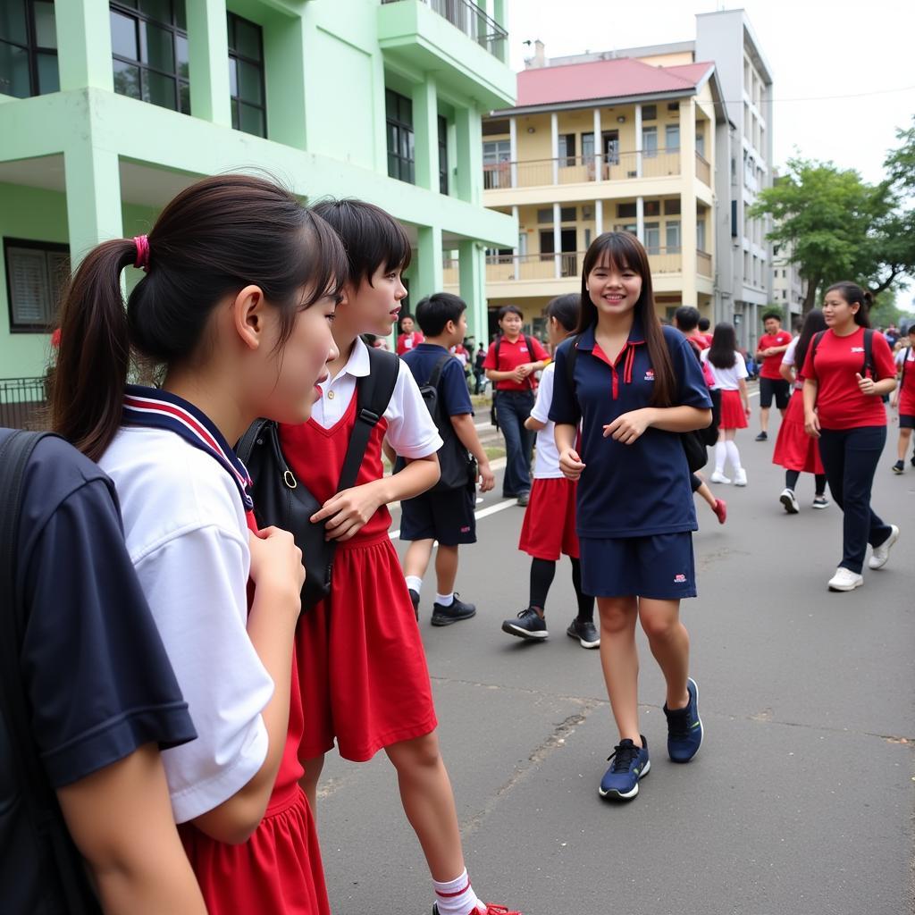 Hoạt động ngoại khóa học sinh Quận Bình Tân