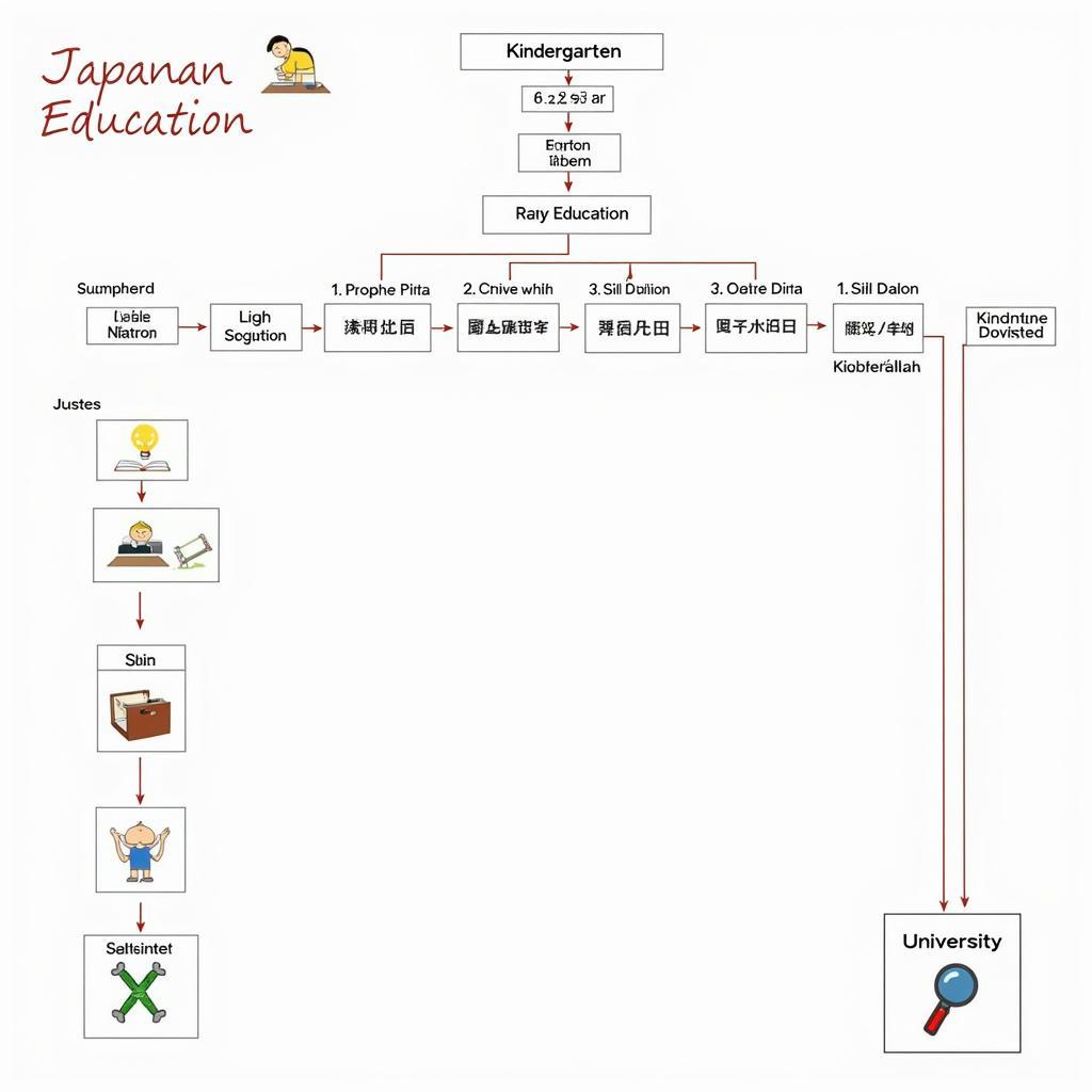 Hệ thống giáo dục Nhật Bản: Sơ đồ tổng quan