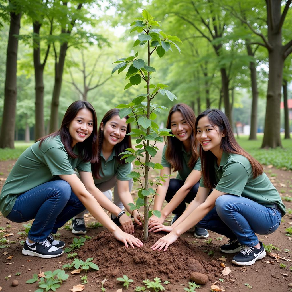 Học sinh góp phần bảo vệ tổ quốc