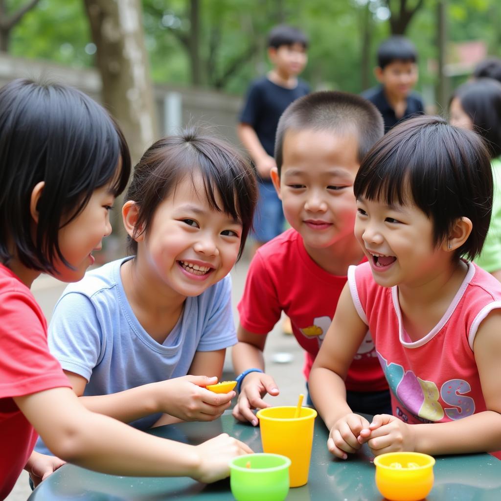 Hoạt động ngoại khóa tại Kidstime Bình Thạnh