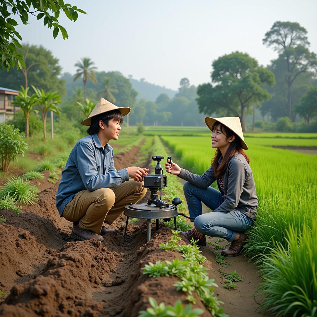 Hình ảnh minh họa lòng yêu nước thời đại mới