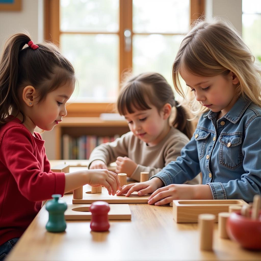 Phương pháp giáo dục mầm non Montessori