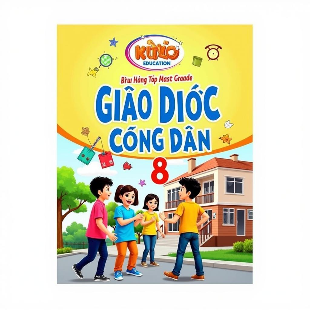 Sách giáo khoa Giáo dục công dân lớp 8 - Bìa sách