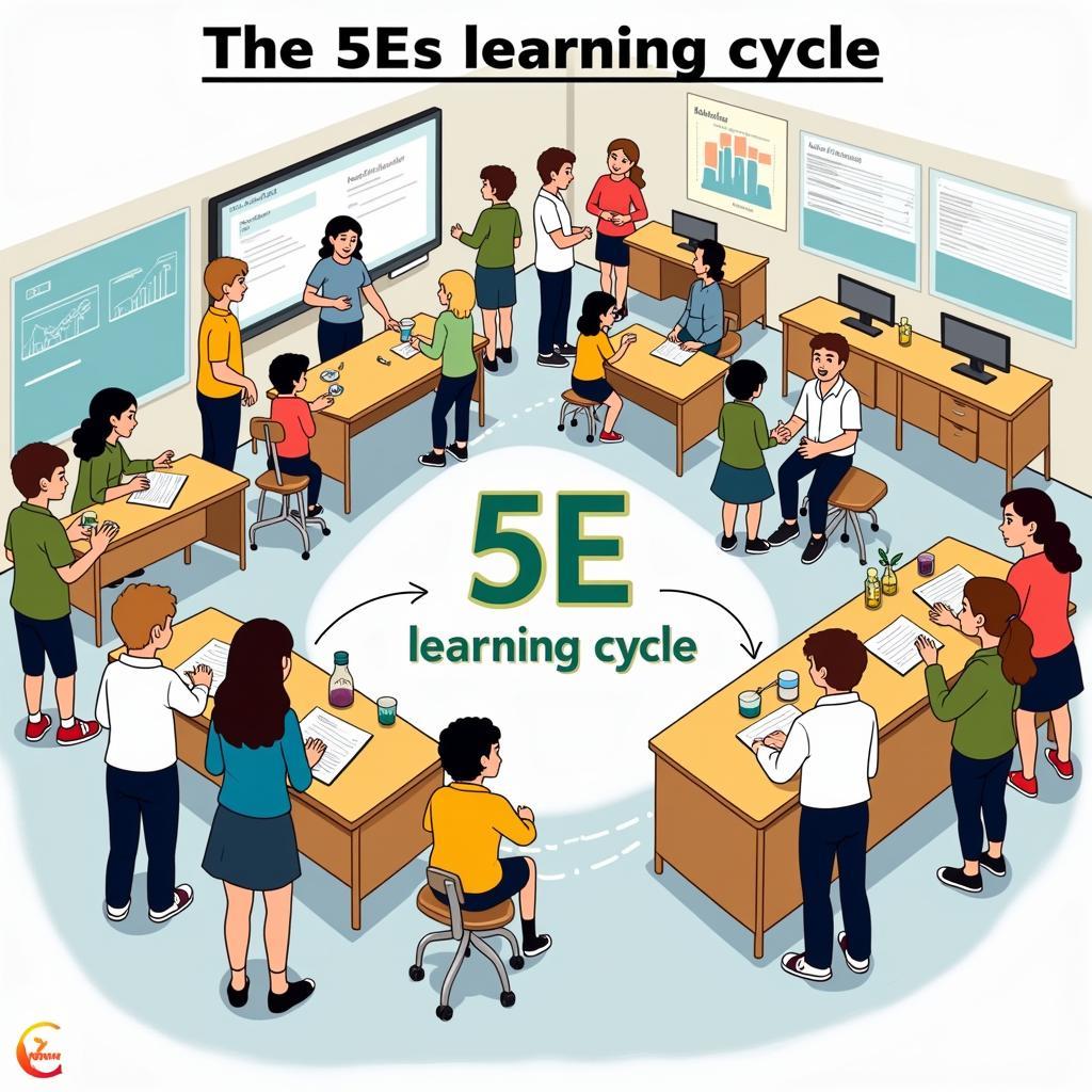 Ứng dụng mô hình 5E trong lớp học