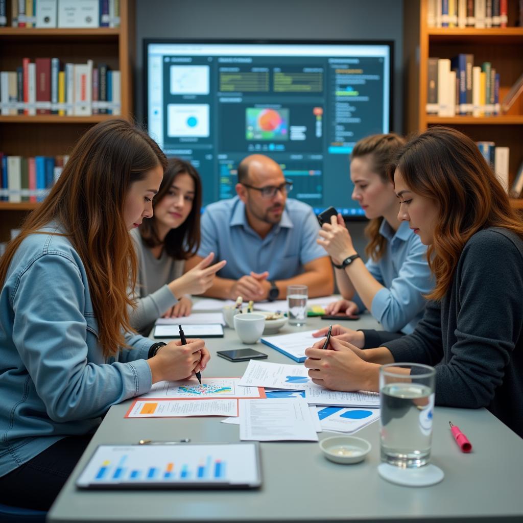 Educational researchers at work