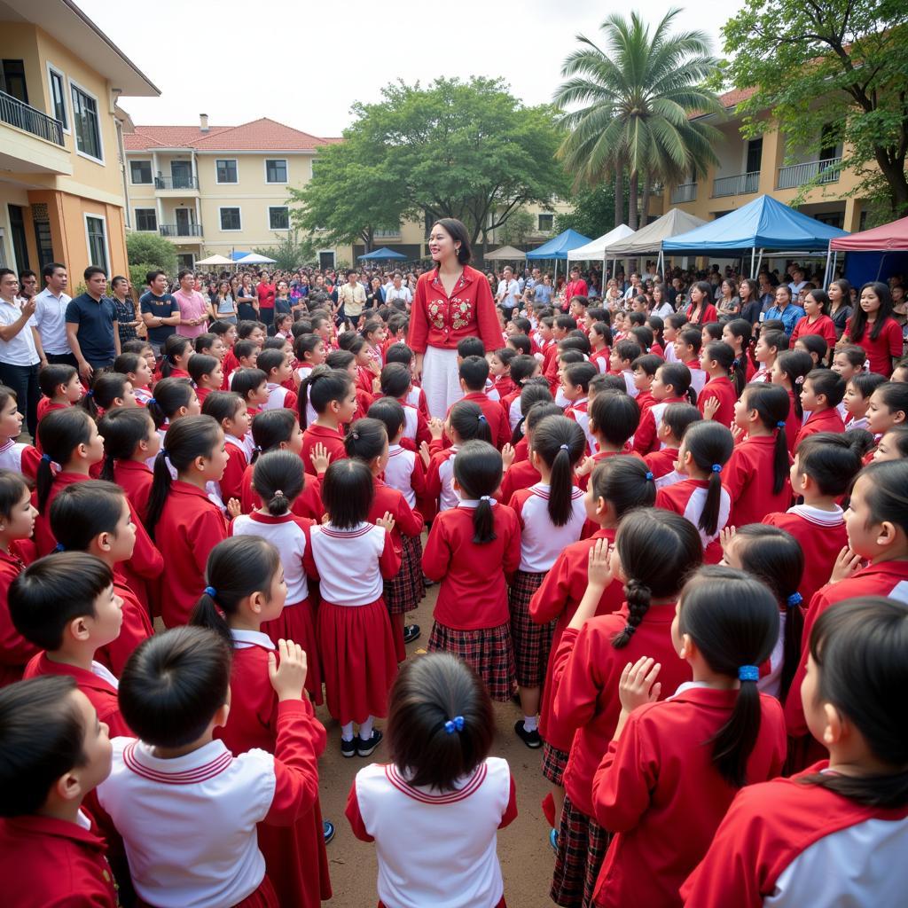 Lễ khai giảng tại Sơn La