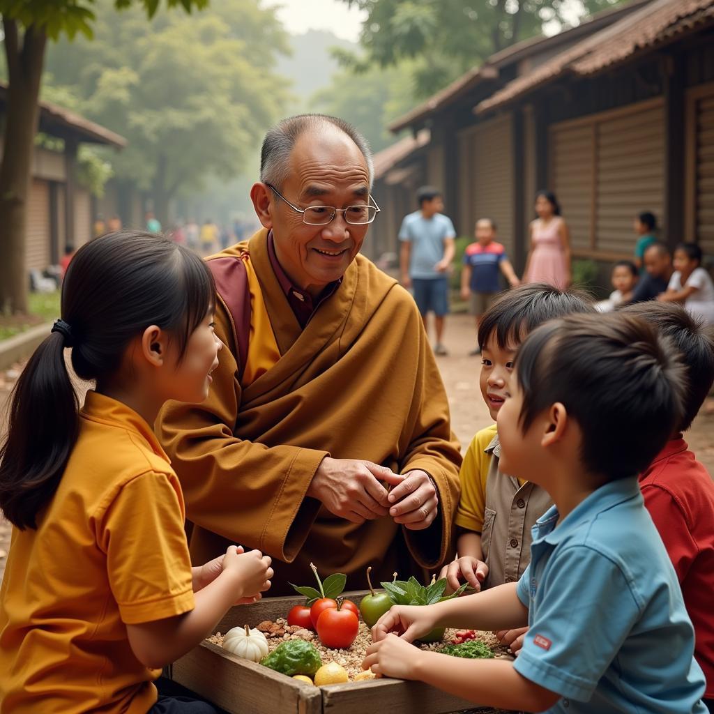 Tấm lòng nhân ái của Cha Thiên Phúc