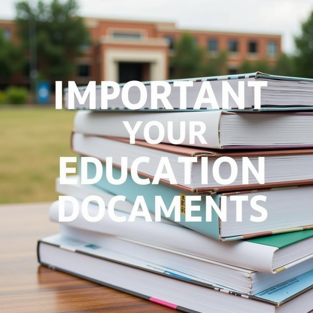 The importance of education documents issued by the Department of Education